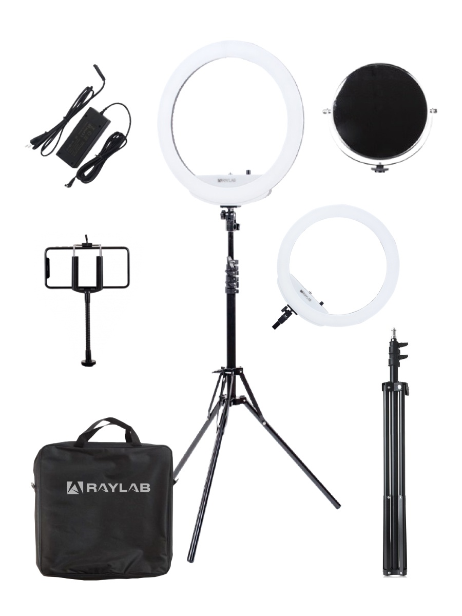Светодиодный осветитель Raylab RL-0618 Kit кольцевой - купить по ценам бренда на официальном сайте | Характеристики, отзывы и описания